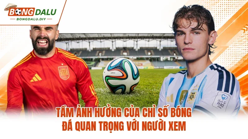 Tầm ảnh hưởng của chỉ số bóng đá quan trọng với người xem Tầm ảnh hưởng của chỉ số bóng đá quan trọng với người xem