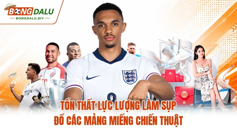 Tổn thất lực lượng làm sụp đổ các mảng miếng chiến thuật